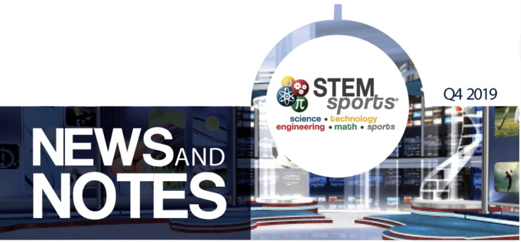 STEM Sports Newsletter – Q4 2019